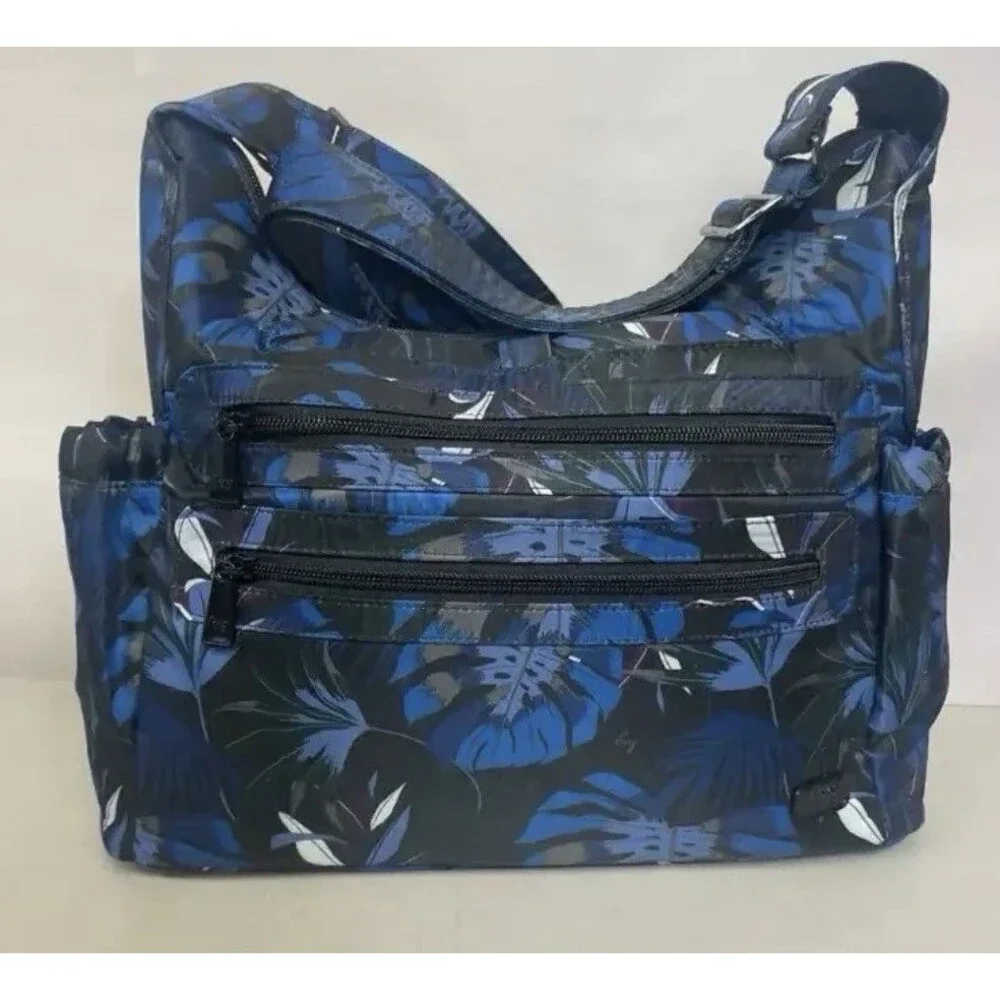 lug Camper Crossbody Bag & Canter Convertible Tote/Backpack Botanical Travel Set